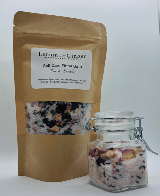 Scented bath salts